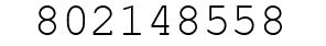 Number 802148558.