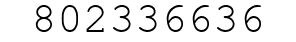 Number 802336636.