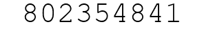 Number 802354841.