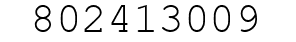 Number 802413009.