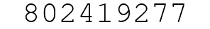 Number 802419277.