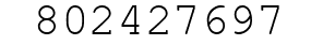 Number 802427697.