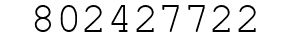 Number 802427722.