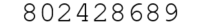 Number 802428689.