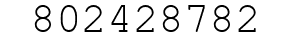 Number 802428782.