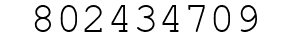 Number 802434709.