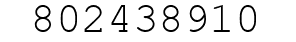 Number 802438910.