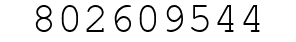 Number 802609544.
