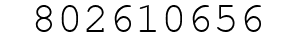 Number 802610656.