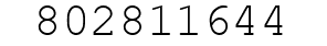 Number 802811644.