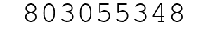 Number 803055348.