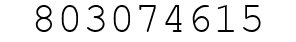 Number 803074615.
