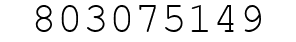 Number 803075149.