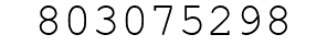 Number 803075298.