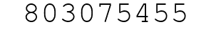 Number 803075455.