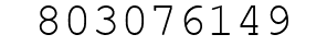 Number 803076149.