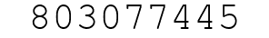 Number 803077445.