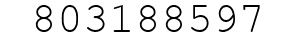 Number 803188597.