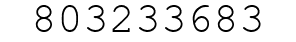Number 803233683.