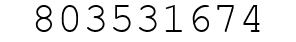 Number 803531674.