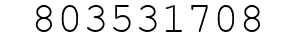 Number 803531708.