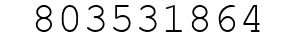 Number 803531864.