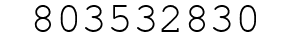 Number 803532830.