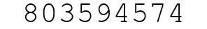 Number 803594574.
