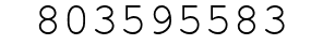 Number 803595583.