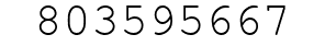 Number 803595667.