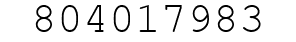 Number 804017983.