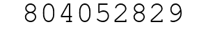 Number 804052829.