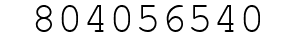 Number 804056540.