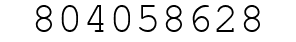 Number 804058628.