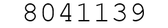 Number 8041139.