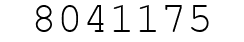 Number 8041175.
