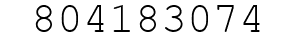 Number 804183074.