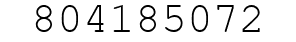 Number 804185072.