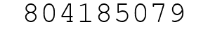 Number 804185079.