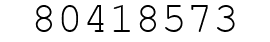 Number 80418573.