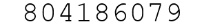 Number 804186079.