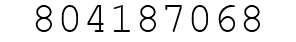Number 804187068.