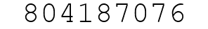 Number 804187076.