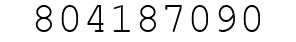 Number 804187090.