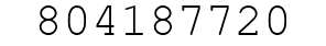 Number 804187720.