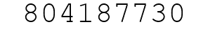 Number 804187730.