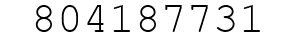 Number 804187731.