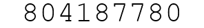 Number 804187780.