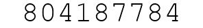 Number 804187784.