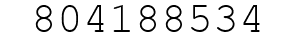 Number 804188534.